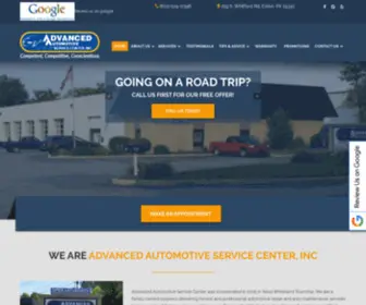 Advancedautomotiveservicecenter.com(Advanced Automotive Service Center) Screenshot