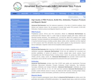 Advancedbiochemicals.com(Advancedbiochemicals) Screenshot