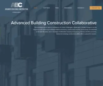 Advancedbuildingconstruction.org(ABC Collaborative) Screenshot