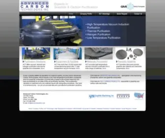 Advancedcarbon.com(Advanced Carbon Technologies) Screenshot