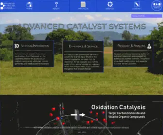 Advancedcatalyst.com(Advanced Catalyst Systems) Screenshot