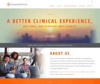 Advancedclinical.com(Advanced Clinical) Screenshot