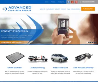 Advancedcollisionmn.com(Advanced Collision Repair) Screenshot