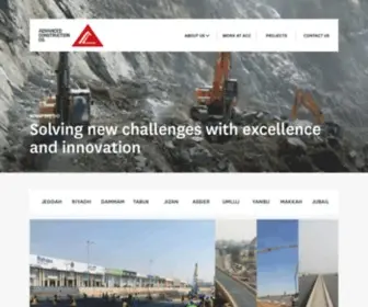 Advancedconstruction.com.sa(Advanced Construction Co) Screenshot