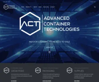 Advancedcontainertechnologies.com(Advanced Container Technologies) Screenshot