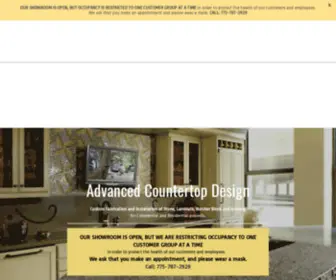 Advancedcountertop.com(Custom fabrication and installation) Screenshot