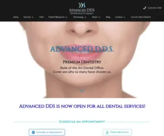 Advanceddds.com(Advanced DDS) Screenshot