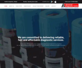 Advanceddiagnosticlab.com(Advanced Diagnostic Lab) Screenshot