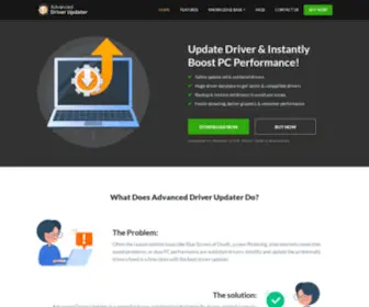 Advanceddriverupdater.com(Driver Updater Software to Improve PC Performance) Screenshot