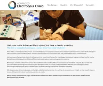 Advancedelectrolysis.clinic(The Advanced Electrolysis Clinic in Leeds) Screenshot