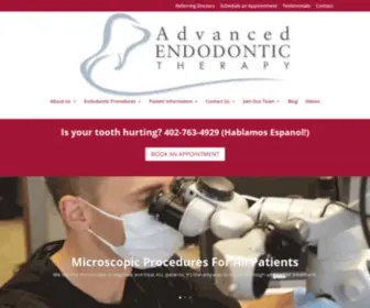 Advancedendotherapy.com(Advanced Endodontic Therapy) Screenshot