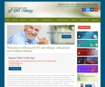 Advancedentandallergy.com(Advanced ENT and Allergy) Screenshot