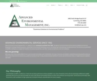 Advancedenvironmentalmanagement.com(Advanced Environmental Management (AEM)) Screenshot