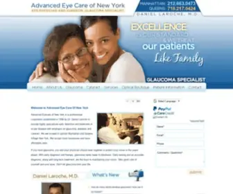 Advancedeyecareny.com(Advanced Eye Care NY) Screenshot