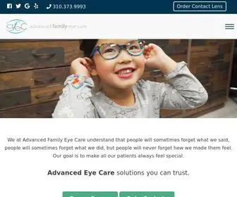 Advancedfamilyeyecareoptometry.com(Our goal at Advanced Family Eye Care Optometry) Screenshot