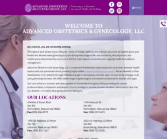 Advancedforwomen.com(Advanced Obstetrics & Gynecology) Screenshot