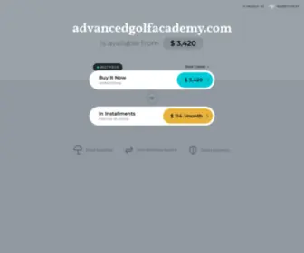 Advancedgolfacademy.com(Golf instruction) Screenshot