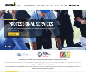 Advancedgroupservices.com.au(Skilled Labour Hire Solutions) Screenshot