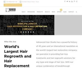 Advancedhairstudioindia.com(Hair Regrowth) Screenshot