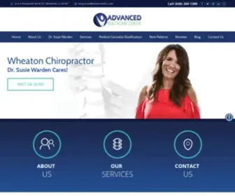 Advancedhealth.us(Chiropractor Wheaton) Screenshot