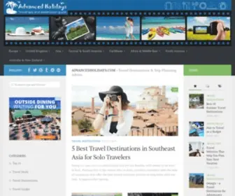 Advancedholidays.com(Travel Tips and Destination Guide) Screenshot