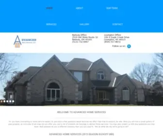 Advancedhomeservicesllc.com(Advanced Home Services) Screenshot