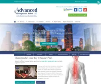 Advancedhoustonchiropractor.com(Advanced Chiropractic Relief) Screenshot
