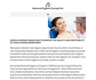 Advancedhygiene.com(Dental Hygiene Consulting) Screenshot