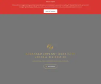 Advancedimplantdentistry.com(Advanced Implant Dentistry and Oral Restoration) Screenshot