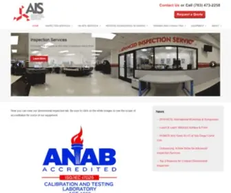 Advancedinspect.com(Advanced Inspection Services) Screenshot