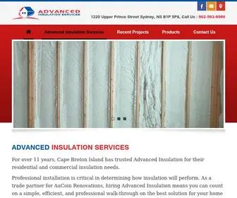 Advancedinsulationservices.ca(Advanced Insulation Services) Screenshot
