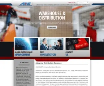 Advancedistribution.com(Advance Distribution Services) Screenshot