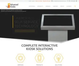 Advancedkiosks.com(Computer Kiosk Hardware & Software Experts) Screenshot