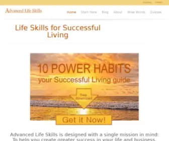 Advancedlifeskills.com(Advanced Life Skills) Screenshot