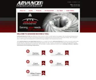 Advancedmachine-Tool.com(Advanced Machine and Tool) Screenshot