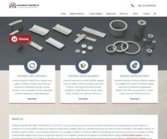 Advancedmagnets.com(HGT Advanced Magnets Co) Screenshot