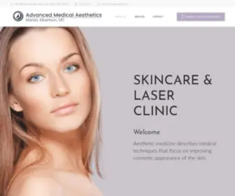 Advancedmedicalminot.com(Advanced Medical Aesthetics) Screenshot