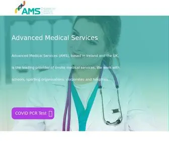 Advancedmedicalservices.ie(Advanced Medical Services (AMS)) Screenshot