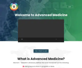 Advancedmedicine.com(Advanced Medicine) Screenshot