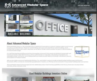 Advancedmodularspace.com(Modular Buildings) Screenshot