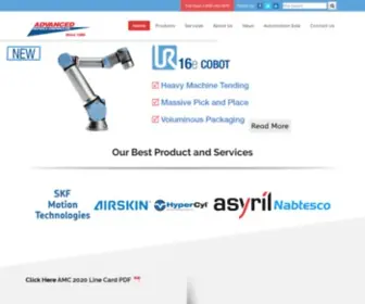 Advancedmotion.com(Advanced motion and controls) Screenshot