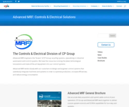 Advancedmrf.com(CP Group) Screenshot