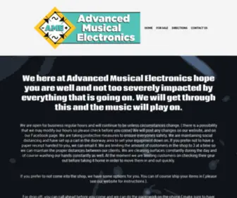 Advancedmusical.com(Musical Instrument Repair) Screenshot