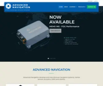 Advancednavigation.com.au(Advanced Navigation) Screenshot