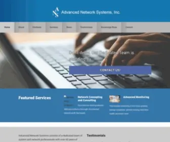 Advancednetworksystems.net(Advanced Network Systems) Screenshot