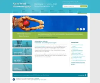 Advancedneurosurgery.net(Advanced Neurosurgery) Screenshot