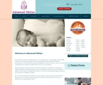 Advancedobgynhuntsville.com(Dr. Michael Conrad) Screenshot