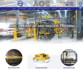 Advancedoverheadcrane.com(Advanced Overhead Crane) Screenshot