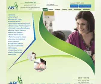 Advancedpaincare.net(Advanced Pain Care) Screenshot