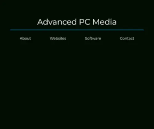 Advancedpcmedia.com(Advanced PC Media LLC) Screenshot